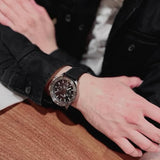 Fossil Bannon Black Dial Black Silicon Strap Watch for Men - BQ2711