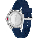 Lacoste Tiebreaker Blue Dial Blue Silicon Strap Watch for Men - 2011154