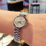 Tissot Desir White Dial Silver Steel Strap Watch for Women - T152.010.11.116.00
