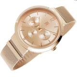 Tommy Hilfiger Lidia Rose Gold Dial Rose Gold Mesh Strap Watch for Women - 1782538