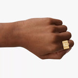 Michael Kors Darrington Gold Dial Gold Steel Strap Watch for Women - MK4883