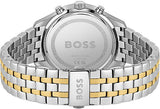 Hugo Boss Associate Chronograph Blue Dial Two Tone Steel Strap Watch for Men - 1513976
