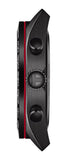 Tissot T Sport PRS 516 Chronograph Black Dial Black Leather Strap Watch for Men - T131.617.36.052.00