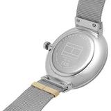 Tommy Hilfiger Lidia Silver Dial Silver Mesh Strap Watch for Women - 1782537