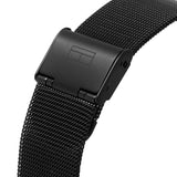 Tommy Hilfiger Lidia Black Dial Black Mesh Strap Watch for Women  - 1782540