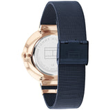Tommy Hilfiger Lidia Blue Dial Blue Mesh Strap Watch for Women - 1782541