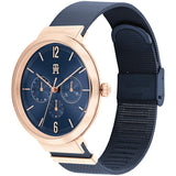Tommy Hilfiger Lidia Blue Dial Blue Mesh Strap Watch for Women - 1782541