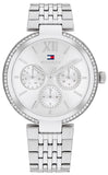 Tommy Hilfiger Sophia  Silver Dial Silver Steel Strap Watch for Women - 1782695