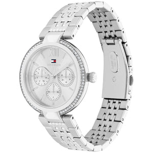 Tommy Hilfiger Sophia  Silver Dial Silver Steel Strap Watch for Women - 1782695