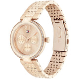 Tommy Hilfiger Sophia Rose Gold Dial Rose Gold Steel Strap Watch for Women - 1782696