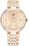 Tommy Hilfiger Sophia Rose Gold Dial Rose Gold Steel Strap Watch for Women - 1782696