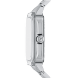 Fossil Crosby Blue Dial Silver Steel Strap Watch for Men - FS6121