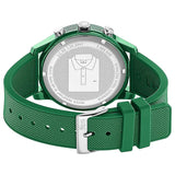 Lacoste 12.12 Green Dial Green Silicone Strap Watch for Men - 2010973