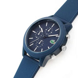 Lacoste 12.12 Blue Dial Blue Silicon Strap Watch for Men - 2010970