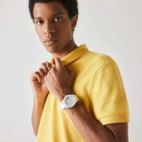 Lacoste 12.12 White Dial White Silicon Strap Watch for Unisex - 2010984