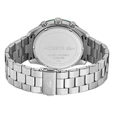 Lacoste Boston Green Dial Silver Steel Strap Watch for Men - 2011080