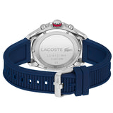 Lacoste Tiebreaker Blue Dial Blue Silicon Strap Watch for Men - 2011154