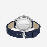 Lacoste Replay Blue Dial Blue Leather Strap Watch for Men - 2011176