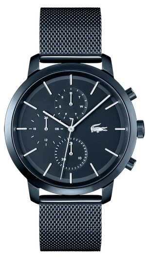 Lacoste Replay Blue Dial Blue Steel Strap Watch for Men - 2011196