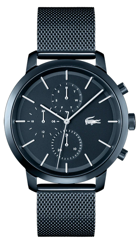 Lacoste Replay Blue Dial Blue Steel Strap Watch for Men - 2011196