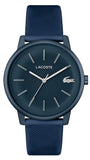 Lacoste 12.12 Blue Dial Blue Silicon Strap Watch for Men - 2011241