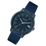 Lacoste 12.12 Blue Dial Blue Silicon Strap Watch for Men - 2011241