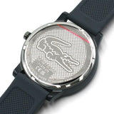 Lacoste 12.12 Gray Dial Gray Silicon Strap Watch for Men - 2011242
