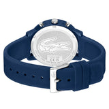 Lacoste 12.12 Blue Dial Blue Silicone Strap Watch for Men - 2011244