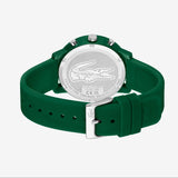 Lacoste 12.12 Green Dial Green Silicon Strap Watch for Men - 2011245