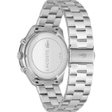 Lacoste Boston Beige Dial Silver Steel Strap Watch for Men - 2011271