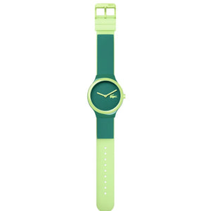 Lacoste The Goa Green Dial Green Silicone Strap Watch for KIds- 2020119