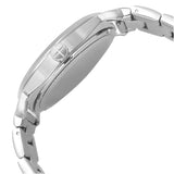 Fossil Machine Blue Dial Silver Steel Strap Watch for Men - FS5340