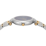 Michael Kors Laney Silver Dial Two Tone Steel Strap Watch for Women - MK4895