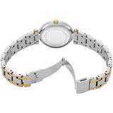 Michael Kors Laney Silver Dial Two Tone Steel Strap Watch for Women - MK4895