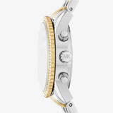 Michael Kors Bryant Silver Dial Two Tone Steel Strap Watch for Women - MK7532