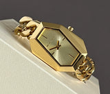 Michael Kors Suri Gold Dial Gold Steel Strap Watch for Women - MK4878