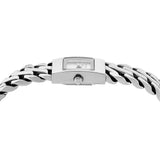 Michael Kors Darrington Silver Dial Silver Steel Strap Watch for Women - MK4909