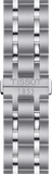 Tissot T Classic Couturier Chronograph White Dial Silver Steel Strap Watch For Men - T101.617.11.031.00