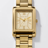 Michael Kors Essex Gold Dial Gold Steel Strap Watch for Women - MK4904