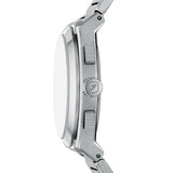 Fossil Everett Blue Dial Silver Steel Strap Watch for Men - FS6117