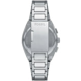 Fossil Everett Blue Dial Silver Steel Strap Watch for Men - FS6117