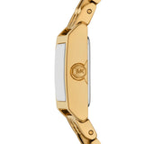 Michael Kors Georgie Gold Dial Gold Steel Strap Watch for Women - MK4931