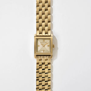 Michael Kors Georgie Gold Dial Gold Steel Strap Watch for Women - MK4931