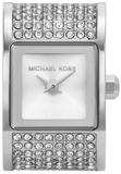 Michael Kors Darrington Silver Dial Silver Steel Strap Watch for Women - MK4884