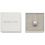 Michael Kors Darrington Silver Dial Silver Steel Strap Watch for Women - MK4884