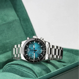 Tissot PR516 Blue Dial Silver Steel Strap Watch for Men - T149.417.11.041.01