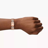 Michael Kors Darrington Rose Gold Rose Gold Steel Strap Watch for Women - MK4908