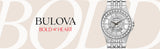 Bulova Phantom Crystal Silver Dial Silver Steel Strap Watch for Men - 96A236