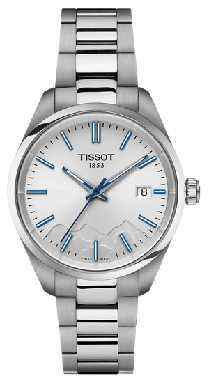 Tissot PR 100 Silver Dial Silver Steel Strap Watch for Women - T150.210.11.031.01