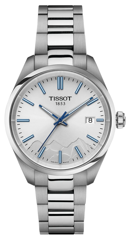 Tissot PR 100 Silver Dial Silver Steel Strap Watch for Women - T150.210.11.031.01